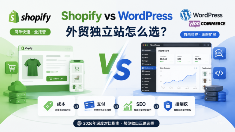 shopify-vs-wordpress-foreign-trade-2026